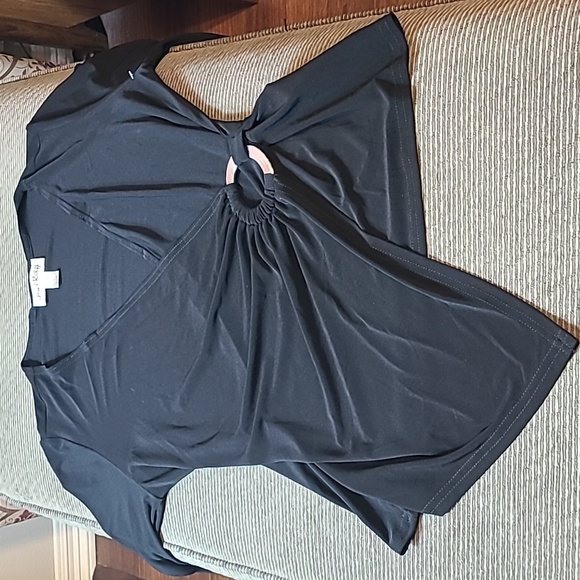 Joseph Ribkoff Crossover Blouse - Picture 10 of 14